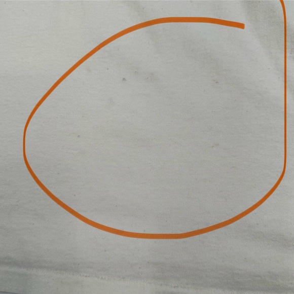 Vintage 90s Tshirt "I Survived the Winter" XL Adult Single Stitch Tee Beige Blue - Picture 9 of 12